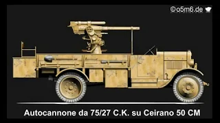 Autocannone (Truck-mounted Guns) of the Italian Army in North Africa