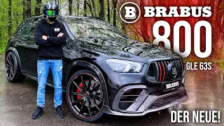 Ich fahre den neuen BRABUS 800 | AMG GLE63 S 800PS & 1000NM SUV Monster!! | GERCollector