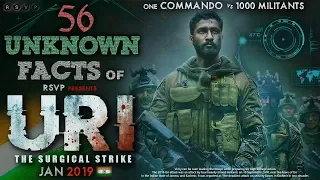 56 UNKNOWN FACTS of URI - THE SURGICAL STRIKE | Vicky Kaushal | Yami Gautam | Official teaser 2019