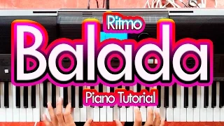 Como Tocar Balada en el Piano Fácil