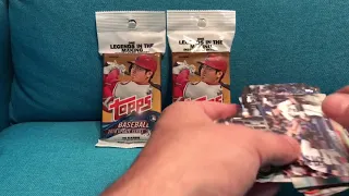 2018 Topps Update Baseball Retail Value Pack Opening Break