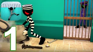 Stickman Escape Story 3D Gameplay Walkthrough Part 1 (IOS/Android)