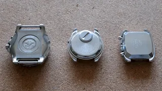 How to open a #Seiko monocoque (one-piece) watch case