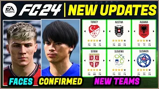 EA SPORTS FC 24 NEWS | NEW CONFIRMED Updates, Licenses & Real Faces ✅