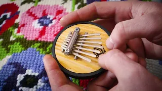 Калімба Pepino | Mini kalimba tongue musical instrument | ETHNO WORLD WORKSHOP