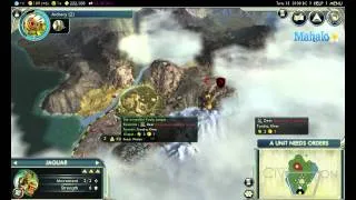 Sid Meier's Civilization V Walkthrough - Aztec (part 1)