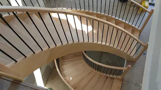 Curved stairs