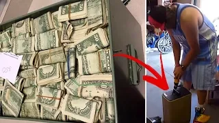 Мужчина нашел в сейфе 7 500 000$, который он купил за 500$