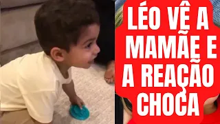 LÉO VÊ A MAMÃE NA TV E O QUE ELE FAZ😭NINGUÉM IMAGINAVA