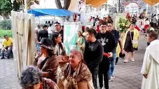 Fiesta de Corpus Christi, Santa Cruz Meyehualco, Ciudad de México. 2024.