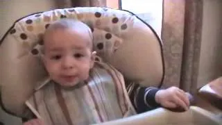 Too Funny - Baby First Time Trying Carrots - Yucky!