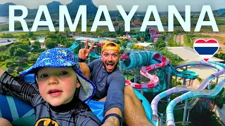 THAILAND'S BEST WATERPARK for KIDS (and adults) 🇹🇭 Ramayana Water Park Pattaya