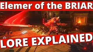 Elden Ring Lore! Elemer of the Briar Origins!