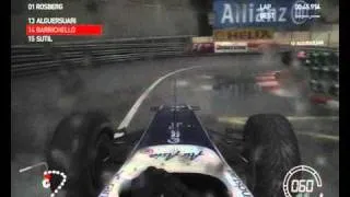 F1 2010 Gameplay - monte carlo circuit