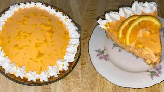 Ep. 378: Orange Creamsicle Pie | Orange Dreamsicle Pie Recipe 🍊