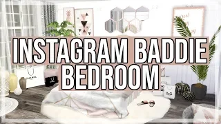 The Sims 4: Room Build || Instagram Baddie Bedroom