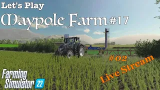 Let's Play Live | Maypole Farm | #17 | #02 | Farming Simulator 22