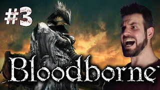 Old Yharnam is DOOMED -  Bloodborne Lets Play Blind Part 3 - Rooftop Gunner