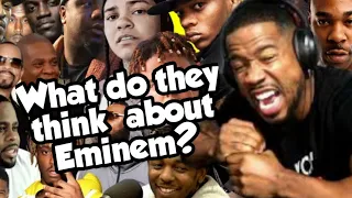 WHAT DO THE RAPPERS THINK ABOUT EMINEM? - REACTION - PART 1