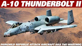 THE A-10 THUNDERBOLT II Attack Aircraft AKA The Warthog