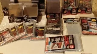 Supplies I Use To Protect My Sports Cards and How I Store Them