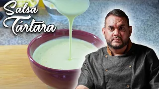 SALSA TÁRTARA PARA COMIDAS RÁPIDAS - LA MEJOR  RECETA!!!- CAPITULO #16    - Chef Jeison Rodríguez.