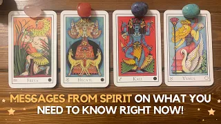 Messages from spirit on what you need to know right now! ✨📜✨ | Pick a card