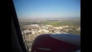 Air Algerie landing in Algiers (boeing 737_800 NG) with new colors ((new))