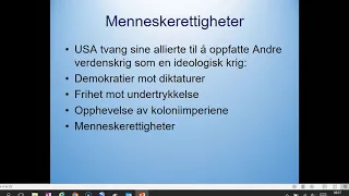 Lars Fløtra Politikk Kap. 3 Menneskerettigheter