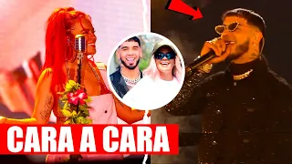 Karol G Y Anuel Aa Se Encuentran Cara A Cara En Coachella 😱