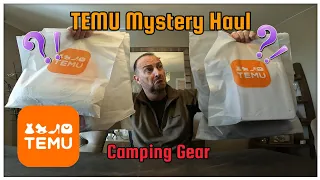 Temu Wild Camping Haul #temu @temu  #wildcamping #wildcampinguk