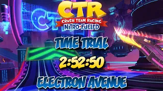 (No Major Glitches WR's) Electron Avenue In 2:52:50 + 56:92 Lap + 58:05 SL