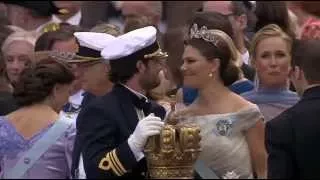 Prince Carl Philip and Princess Sofia with their families 2015