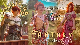 ⚔️ How to THRIFT for Renaissance Faire & Fantasy Core Outfits - Thrift Tips & Tricks Part 1