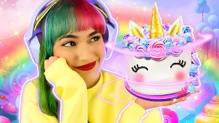 VIREI UMA CONFEITEIRA DE BOLO FOFO!! 🌈✨ | A cozinha do chef unicórnio