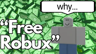 "Free Robux" Games on Roblox Are Very Interesting...