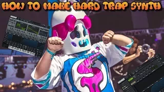 Making Terror Bass/SAYMYNAME Hard Trap synth in Serum [FREE PRESET]