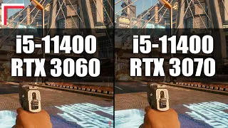 i5-11400+RTX 3060 vs i5-11400+RTX 3070 — Тест в 10 играх! [1080p, 1440p, 4K]