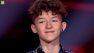 Marcin Maciejczak - „I'll Never Love Again” - Przesłuchania w ciemno | The Voice Kids Poland 3