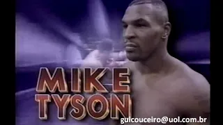 CHAMADA LUTA MIKE TYSON X EVANDER HOLYFIELD - GLOBO 1996