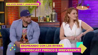 Juan y Rosie Rivera presentan 'Bromeando con los Rivera', un podcast irreverente pero divertido