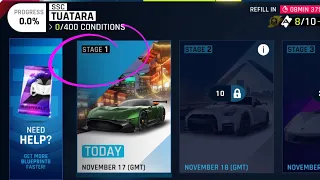 Asphalt 9 - SSC Tuatara SE - Stage 1 - SC20 - TouchDrive