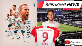 Harry Kane officially signs or Bayern from Tottenham Hotspur