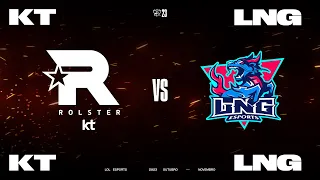 KT Rolster x Suzhou LNG Esports (Jogo 1) - Worlds 2023: Fase Suíça