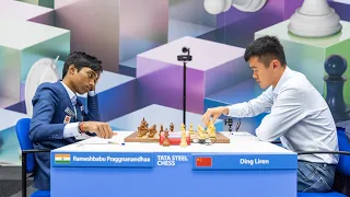 Pragg vs Ding Liren | Chessable Masters, 2022