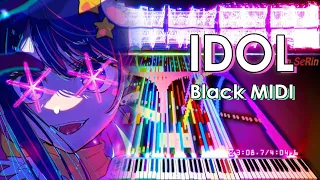 Idol (アイドル) - Oshi no ko Black MIDI | You must watch This!! | Black MIDI / Piano