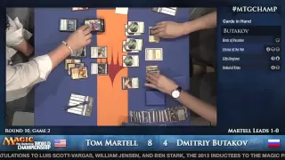 2013 Magic World Championship - Modern Round 10 - Tom Martell vs. Dmitiry Butakov