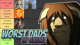 Ranking The WORST Dads In Anime | Tier List