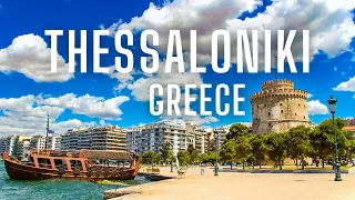 Thessaloniki, Greece Walking Tour 4k UHD 🇬🇷  With Captions