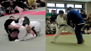 When BJJ met judo in Japan